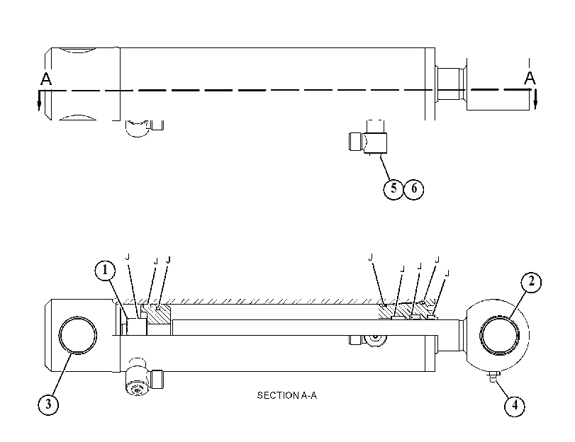 CYLINDER GP-GRAPPLE 5622802 CAT