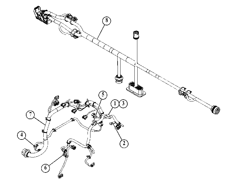 HARNESS GP-ENGINE 5267308 CAT