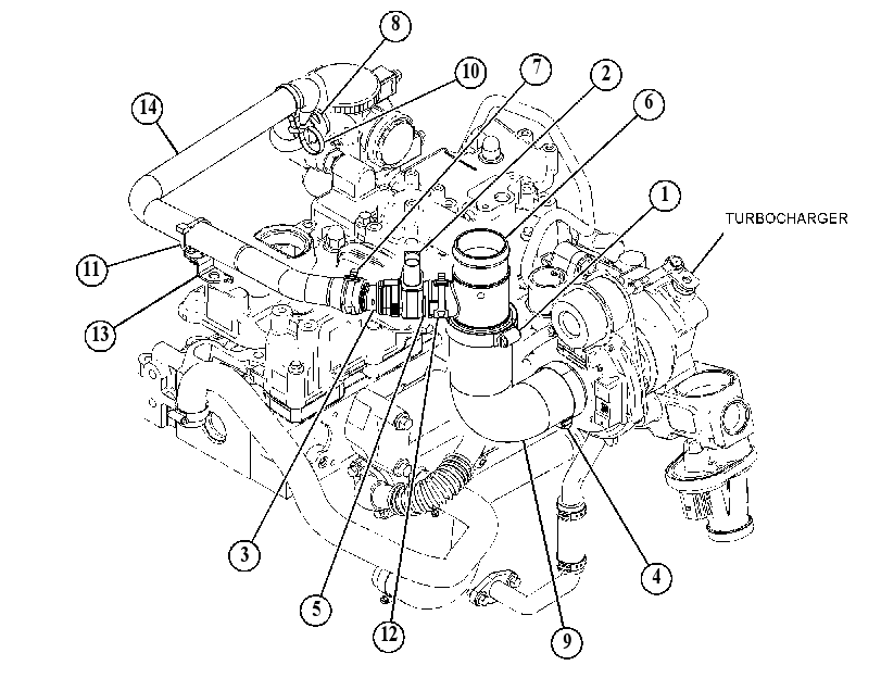 INLET GP-CONVERTER 5504554 CAT