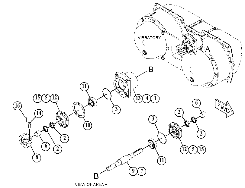 DRIVE GP-VIBRATORY 5751667 CAT