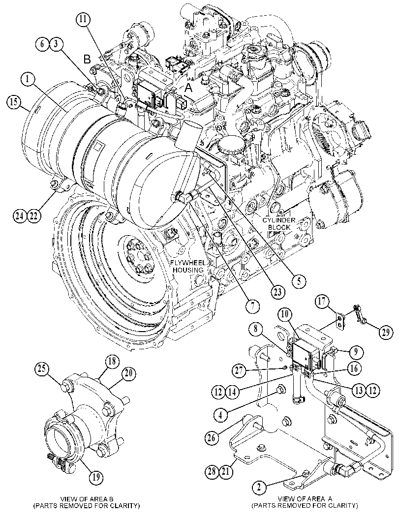 CATALYST & MOUNTING GP 5504439 CAT