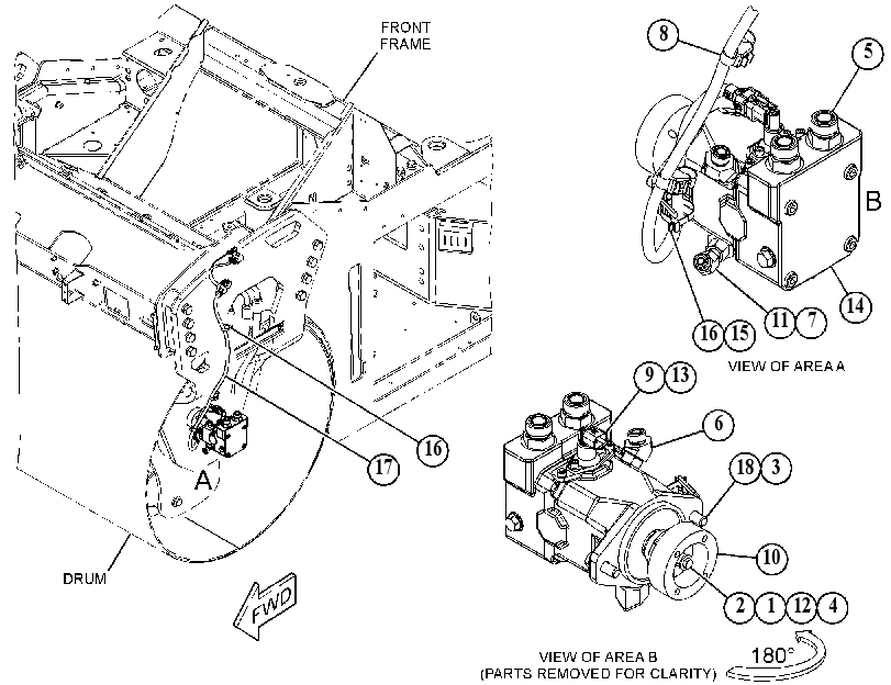 MOTOR & MTG GP-VIBRATORY 5564455 CAT