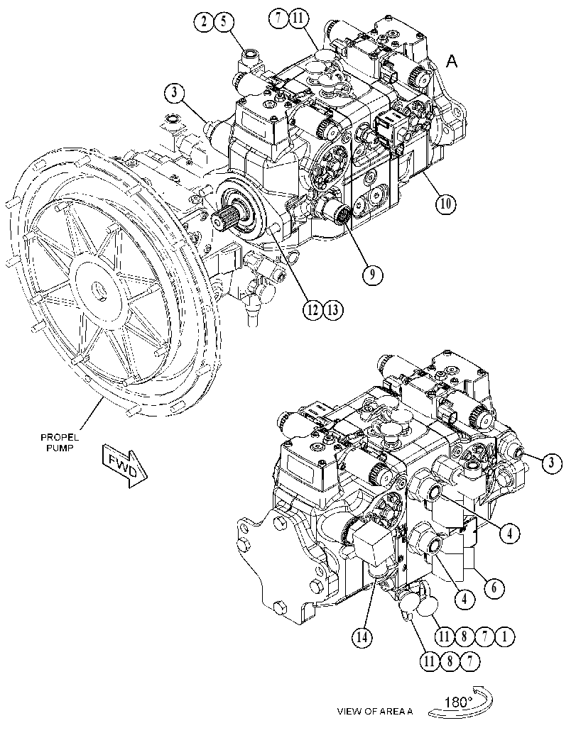PUMP & MTG GP-VIBRATORY 5565933 CAT