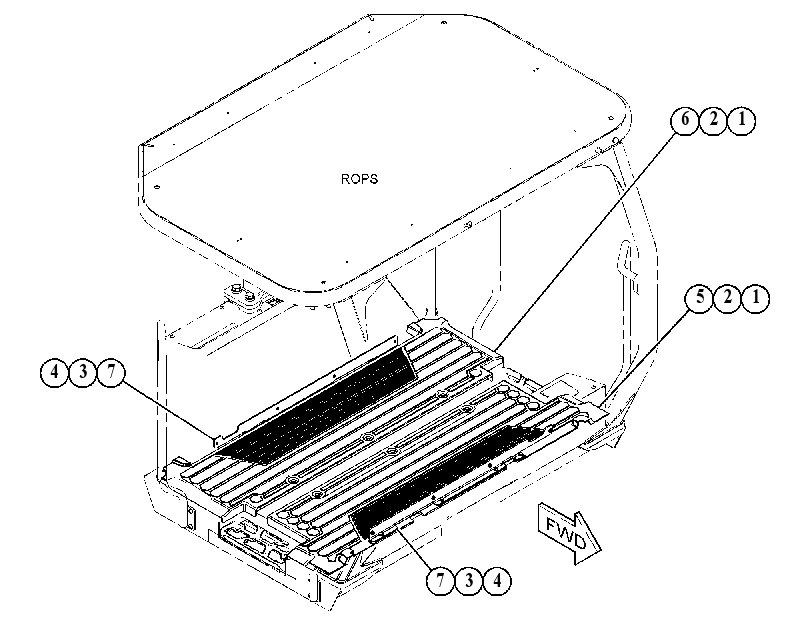 FLOOR MAT GP-CAB 5564313 CAT