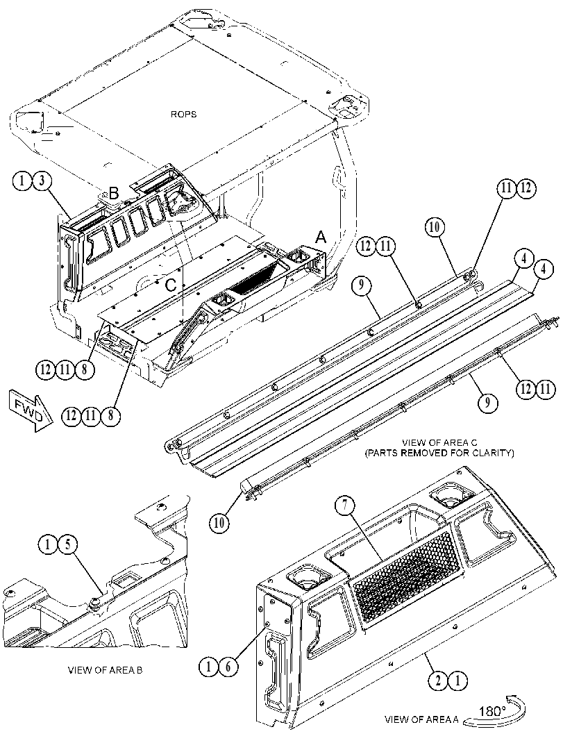 COVER GP-PLATFORM 5855252 CAT