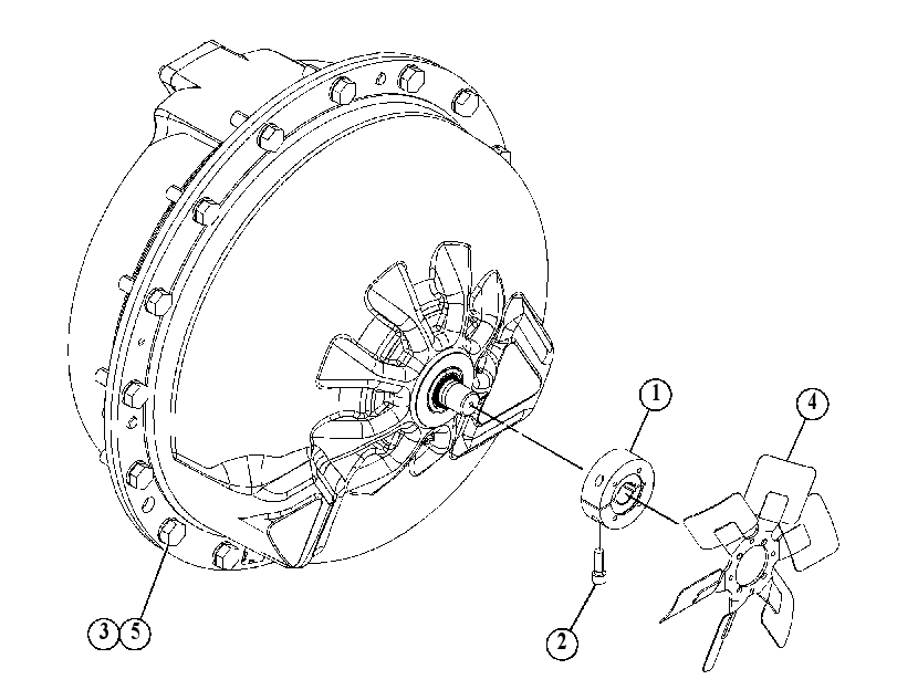 Корпус эксцентрикового груза 5521704 CAT