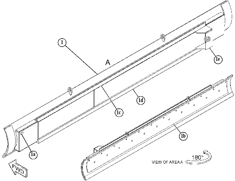 MOLDBOARD AS 1408440 CAT