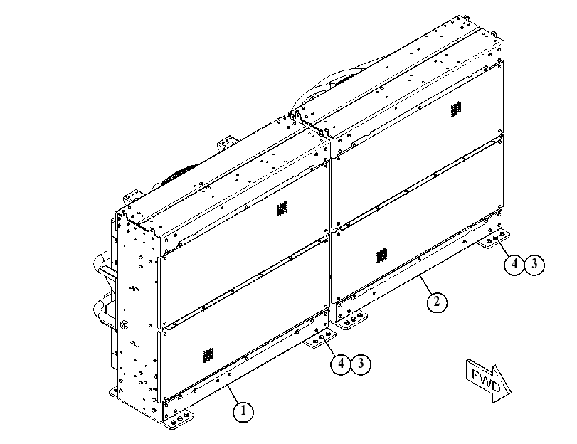 MODULE & MTG GP-RADIATOR 4928367 CAT