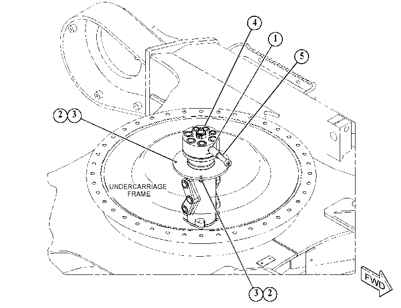 SWIVEL & MOUNTING GP 5227088 CAT