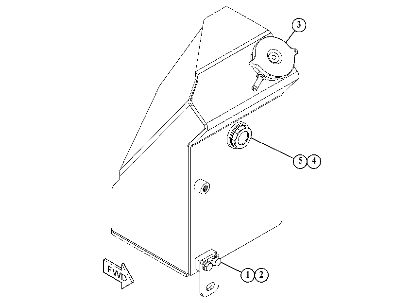 TANK AS-COOLANT 5746751 CAT