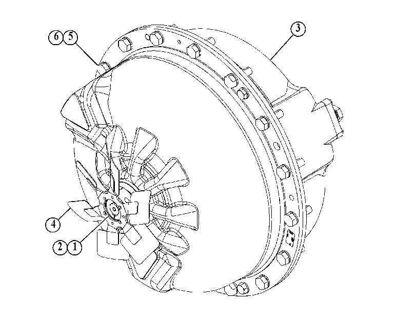 Корпус эксцентрикового груза 5521705 CAT