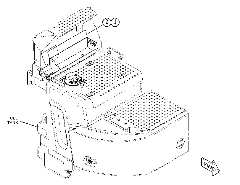 MOUNTING GP-STORAGE BOX 5673467 CAT