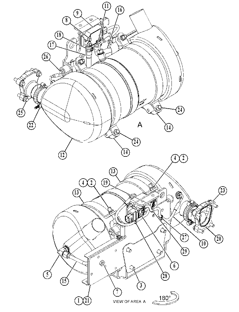 CATALYST & MOUNTING GP 5242331 CAT