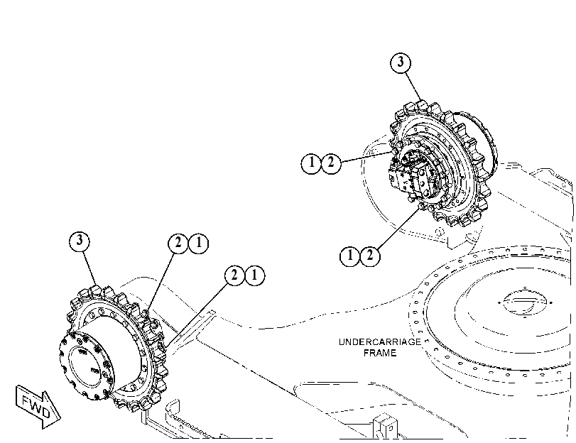 DRIVE & MOUNTING GP-FINAL 5198677 CAT