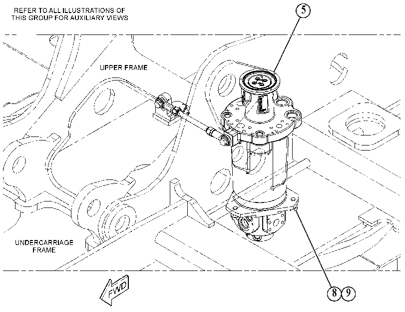 SWIVEL & MOUNTING GP 5359627 CAT