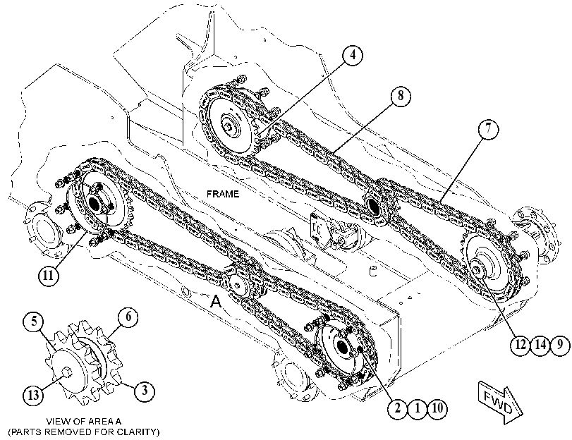 DRIVE GP-TANDEM 3454577 CAT