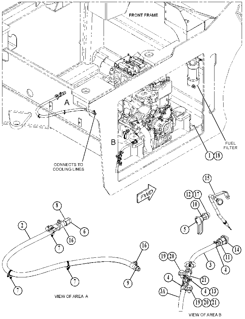 VALVE & LINES GP 5419872 CAT