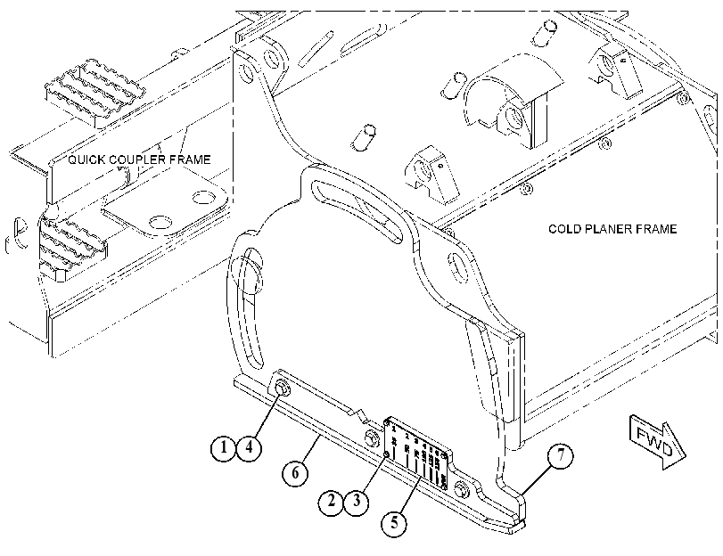 PLATE GP 5902722 CAT
