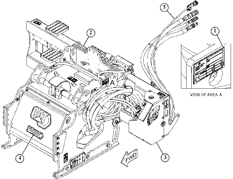 COLD PLANER AR 5295790 CAT