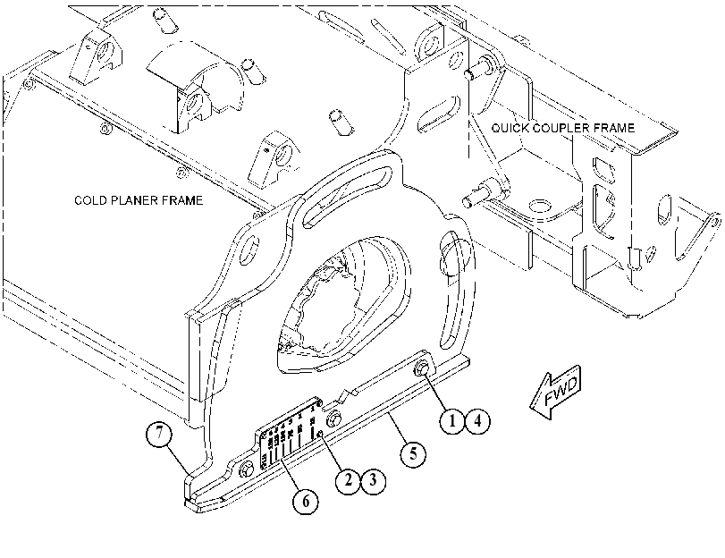 PLATE GP 5902723 CAT
