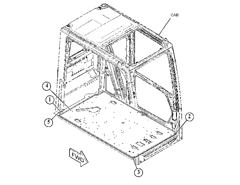 INSULATION GP-CAB 4919777 CAT