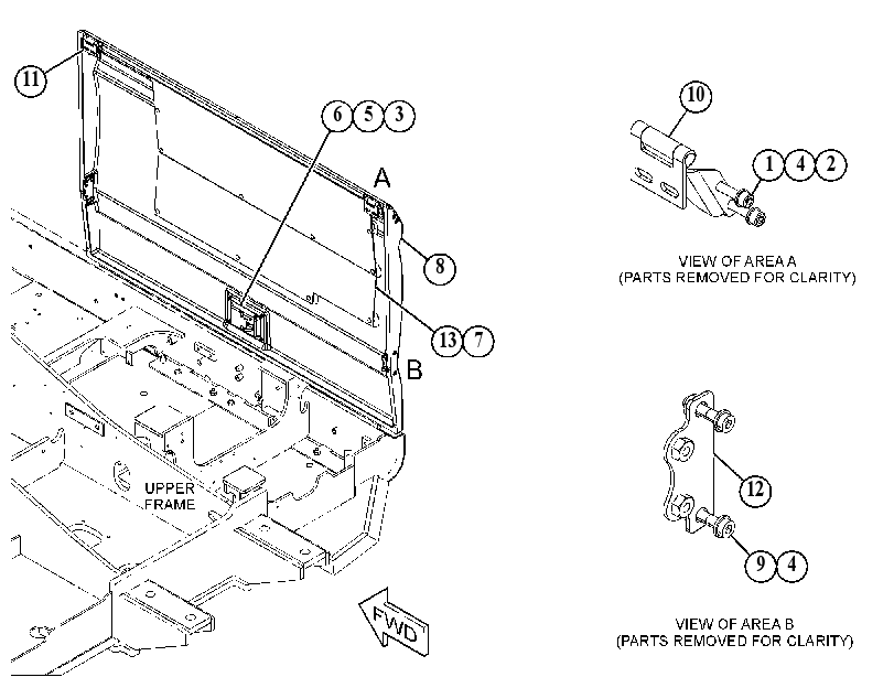 DOOR GP-ENCLOSURE 5398992 CAT