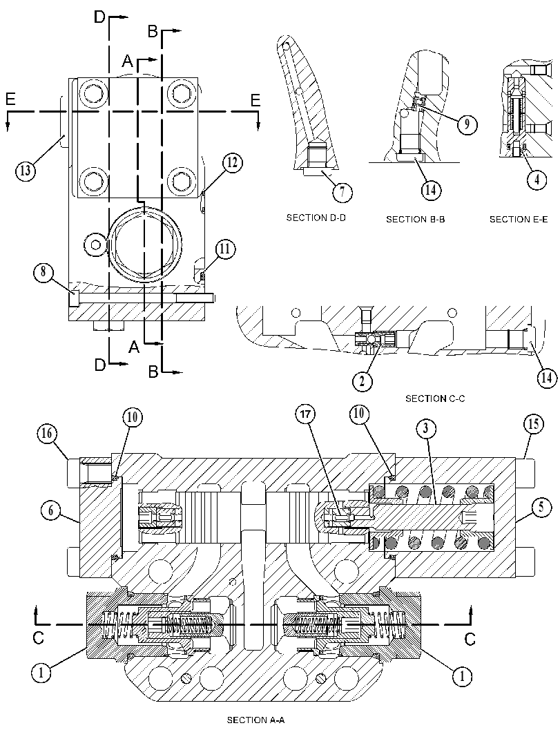 VALVE & MTG GP-BRAKE CONTROL 5802589 CAT