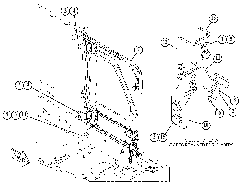 DOOR GP-ENCLOSURE 5252940 CAT