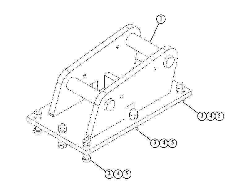 MOUNTING GP-WORK TOOL 5922521 CAT