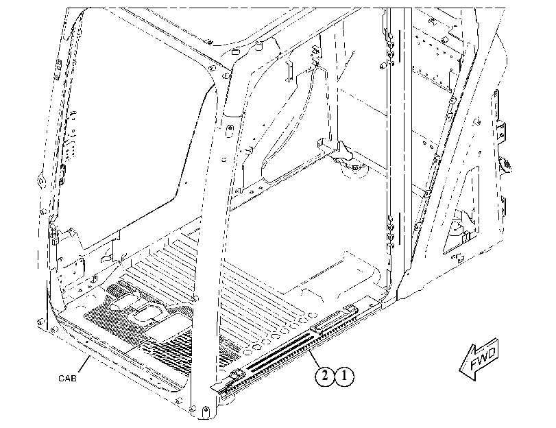 GUARD & MTG GP-CAB 5825613 CAT