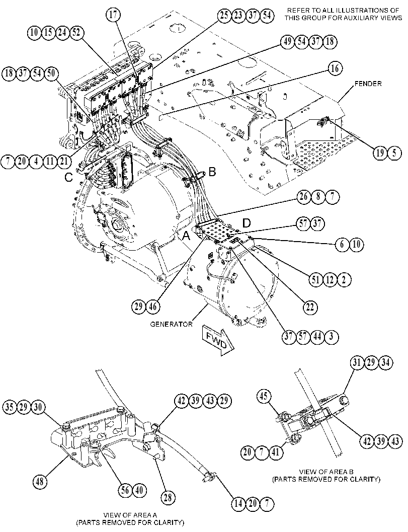 WIRING GP-ELECTRIC DRIVE 4725582 CAT