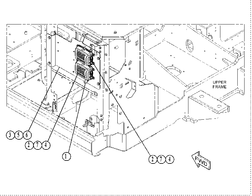 MOUNTING GP-RECEIVER 5207588 CAT