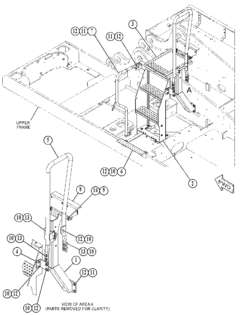STEP & MOUNTING GP 5399570 CAT