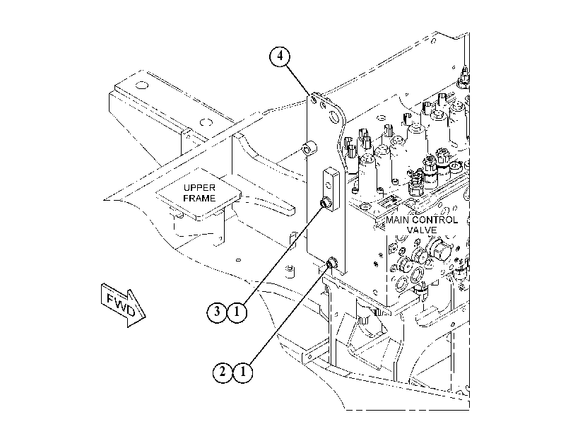 SUPPORT & MTG GP-CONTROL VLV 5651990 CAT