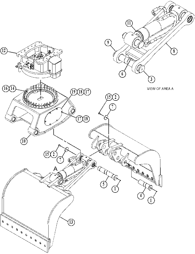 GRAPPLE GP-HYDRAULIC 4489676 CAT