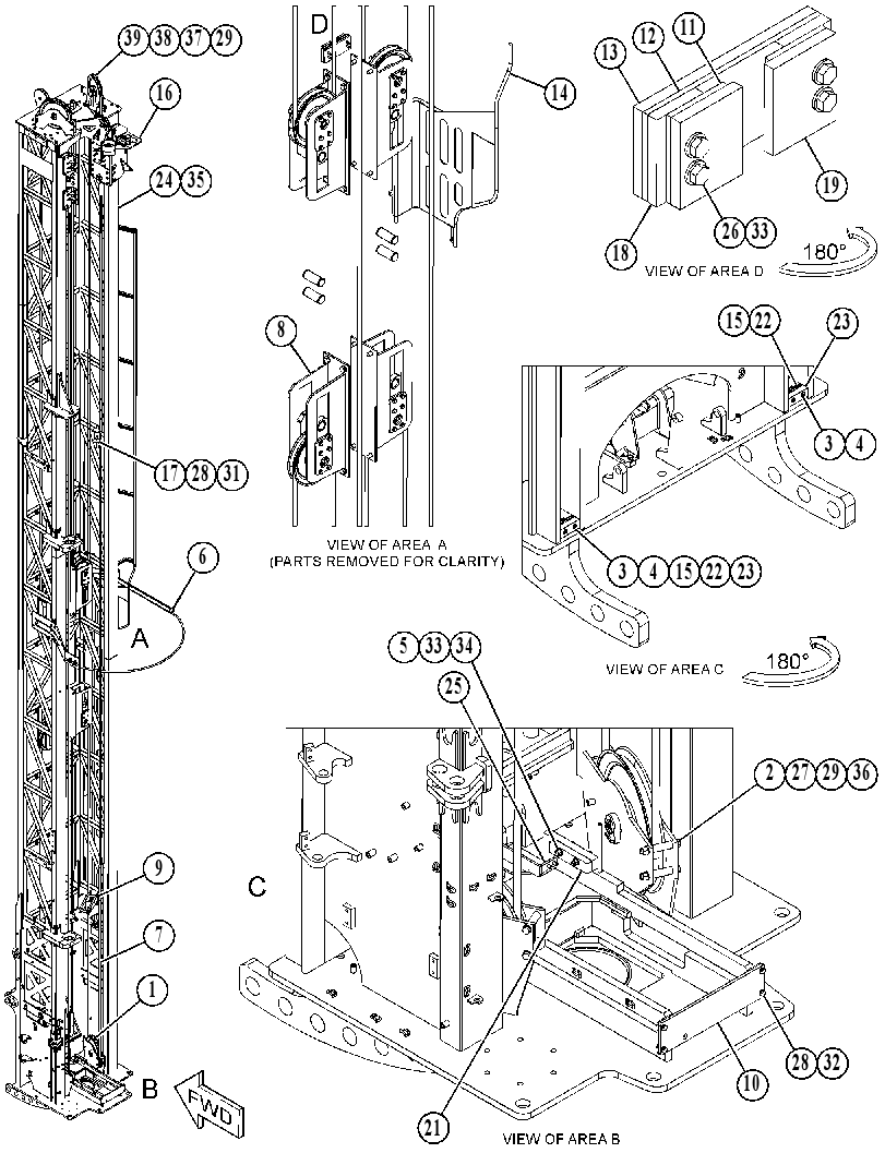 MAST GP 5656940 CAT