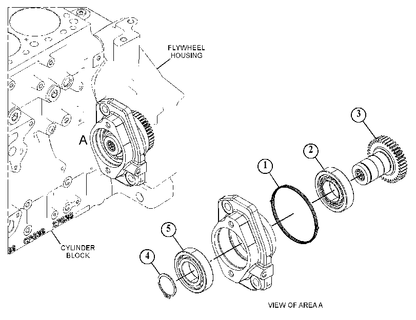 ADAPTER GP-POWER TAKE-OFF 5457686 CAT