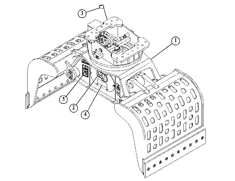 GRAPPLE AR-HYDRAULIC 5878720 CAT