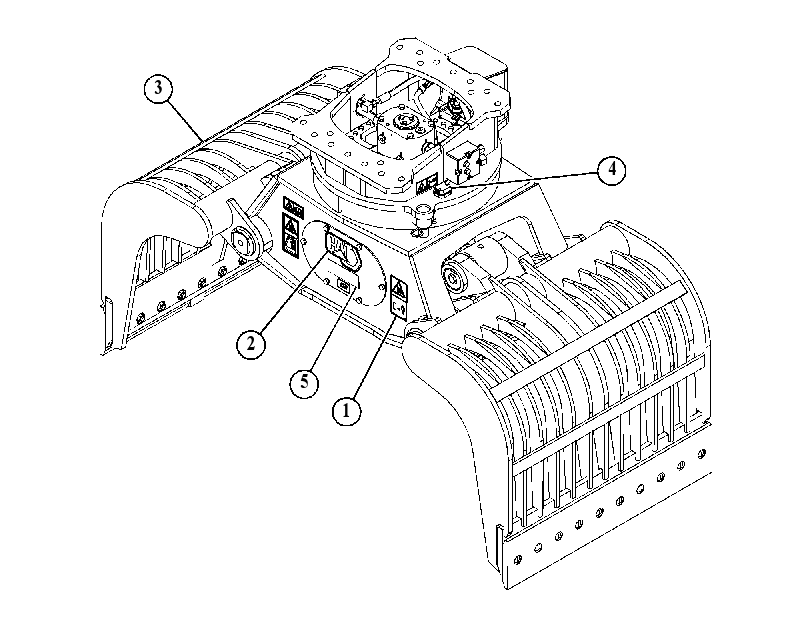 GRAPPLE AR-HYDRAULIC 5878965 CAT