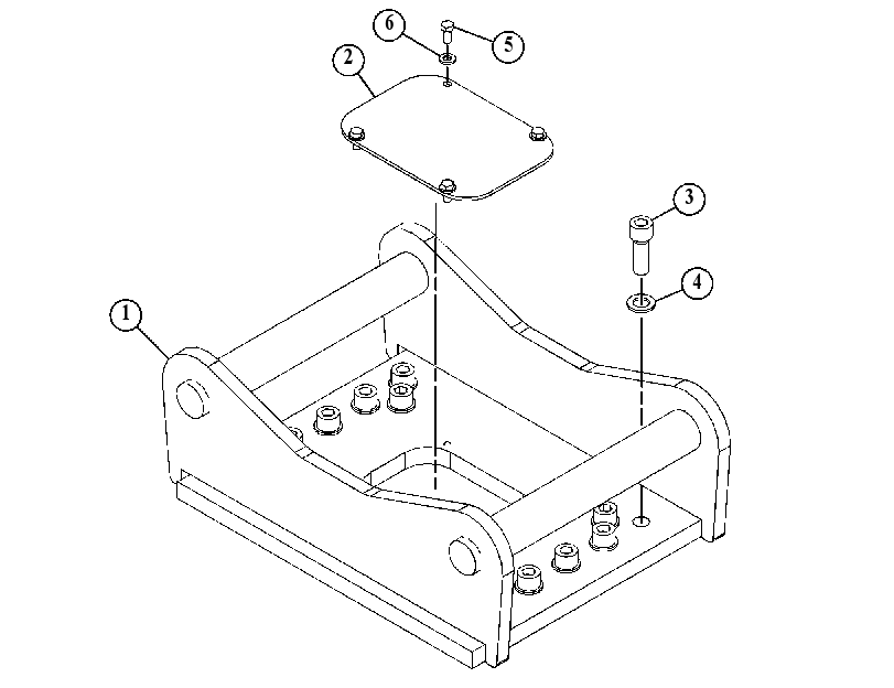 MOUNTING GP-WORK TOOL 5728090 CAT