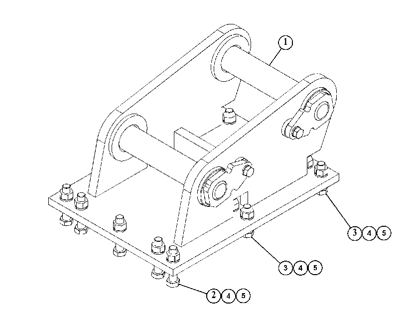 MOUNTING GP-WORK TOOL 5924554 CAT