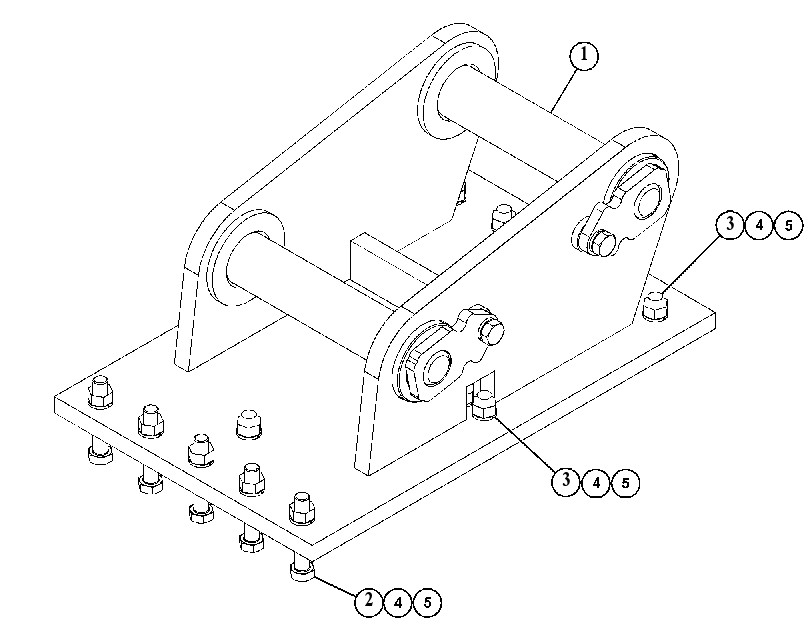 MOUNTING GP-WORK TOOL 5929774 CAT