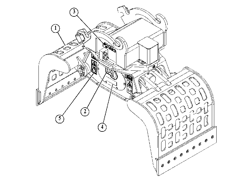 GRAPPLE AR-HYDRAULIC 5878715 CAT
