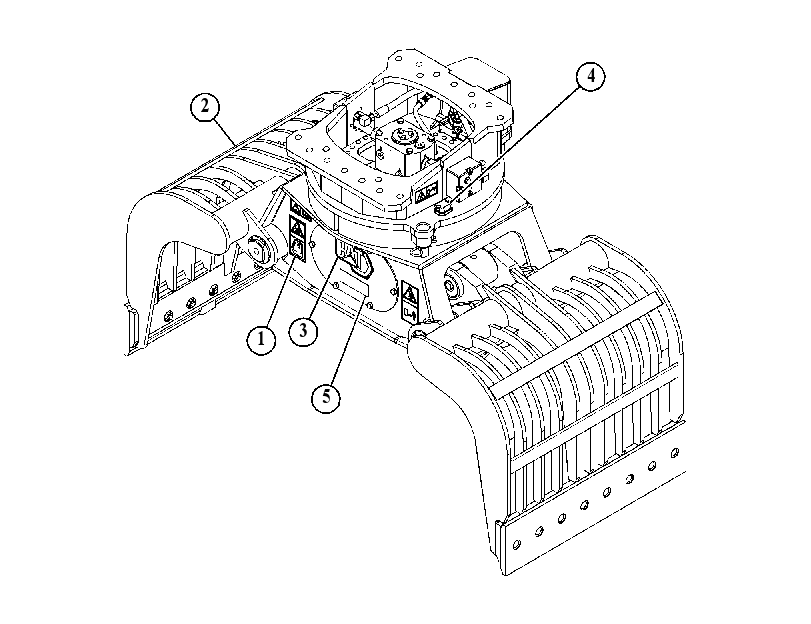 GRAPPLE AR-HYDRAULIC 5878963 CAT