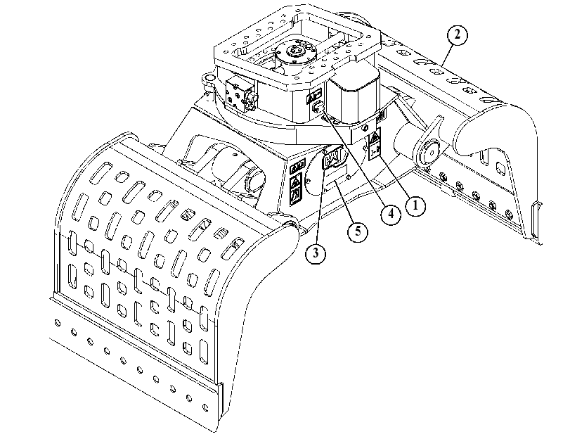 GRAPPLE AR-HYDRAULIC 5878978 CAT
