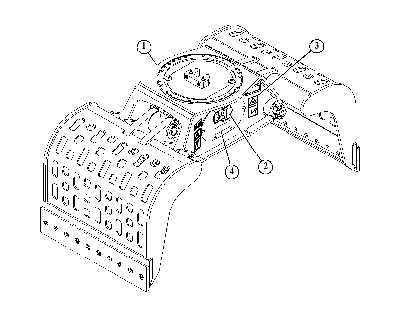 GRAPPLE AR-HYDRAULIC 5878657 CAT