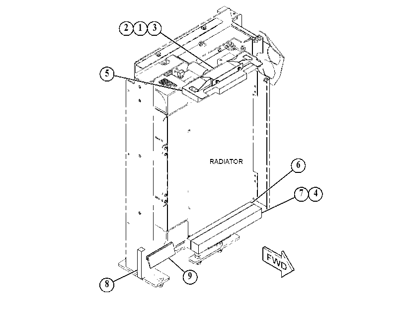 PLATE & SEAL GP-RADIATOR 5538352 CAT