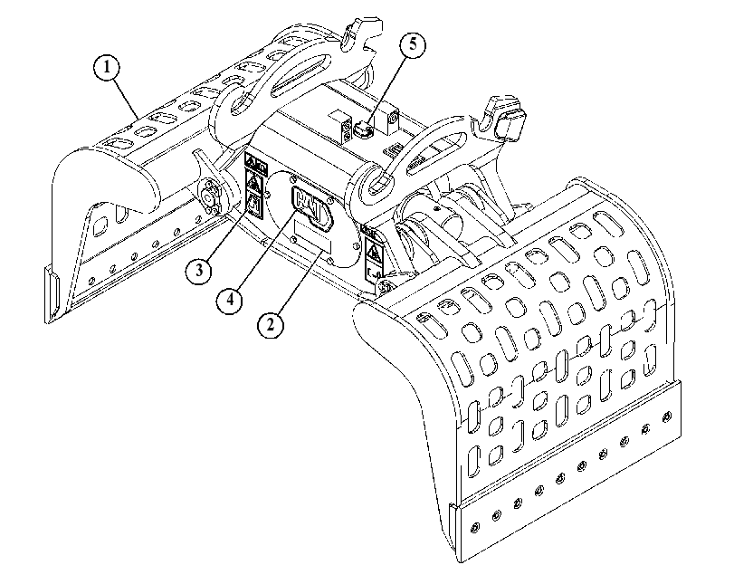 GRAPPLE AR-HYDRAULIC 5878652 CAT