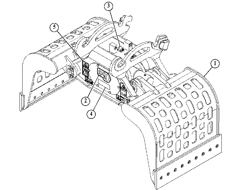 GRAPPLE AR-HYDRAULIC 5878643 CAT