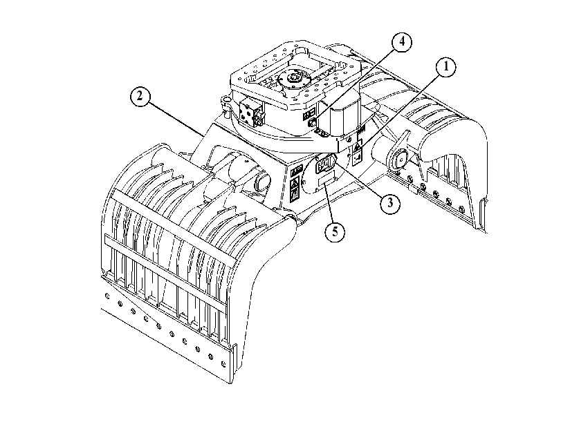GRAPPLE AR-HYDRAULIC 5878977 CAT